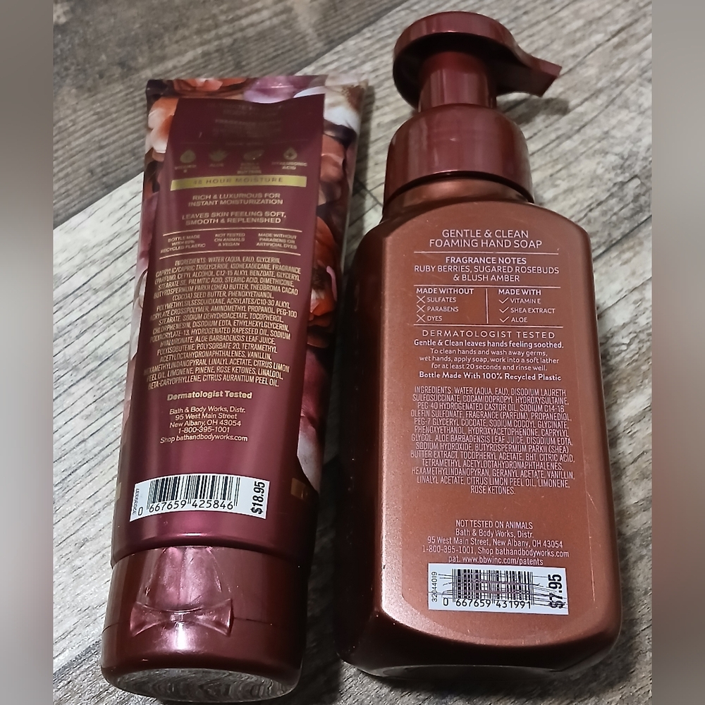 Bath & Body Works Covered In Roses Set - Picture 4 of 4